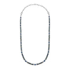 Fred Bennett Blue Hematite Bead Necklace