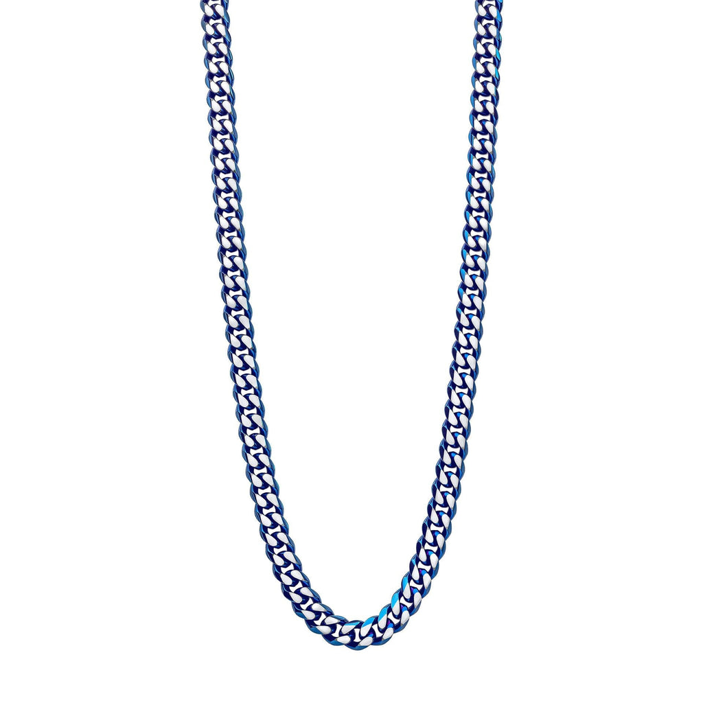 Fred Bennett Blue Curb Chain Necklace