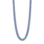 Fred Bennett Blue Curb Chain Necklace