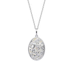 Laura Ashley Silver Lambton Garden Necklace