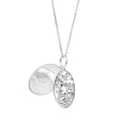 Laura Ashley Silver Lambton Garden Necklace