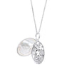 Laura Ashley Silver Lambton Garden Necklace