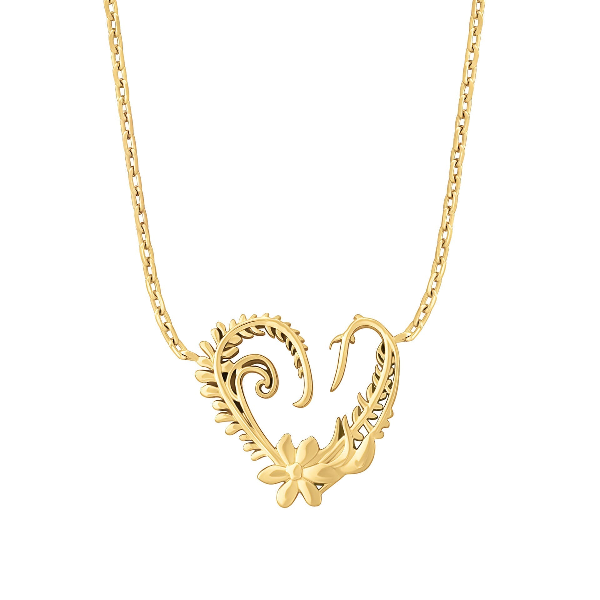 Laura Ashley Fashion Baroque Heart Necklace