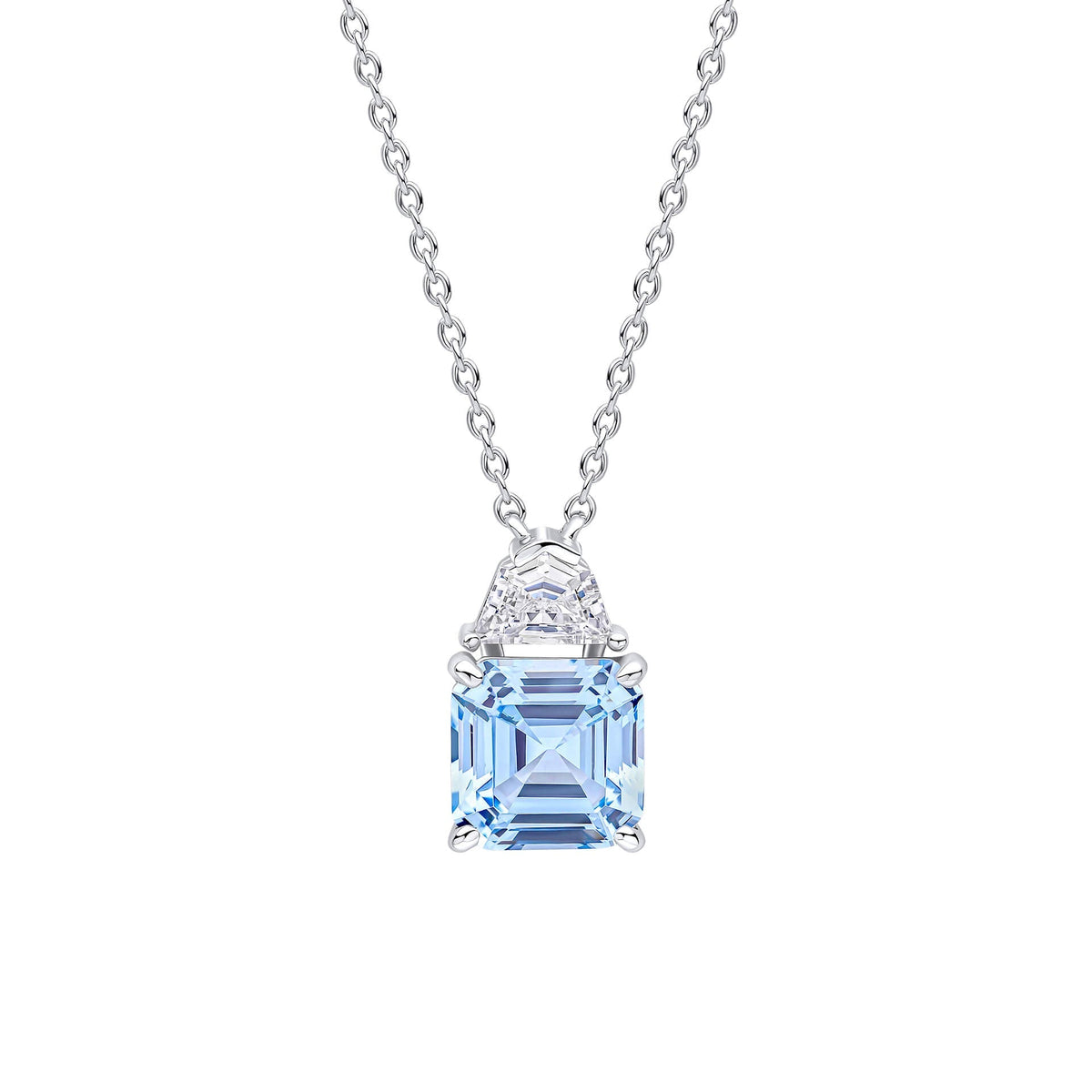 Diamonfire Square Cut Necklace