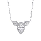 Diamonfire Triple Teardrop Statement Necklace