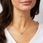 Laura Ashley Silver Thorncliff Daisy Necklace