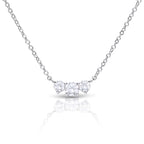 Diamonfire Trio Zirconia Necklace