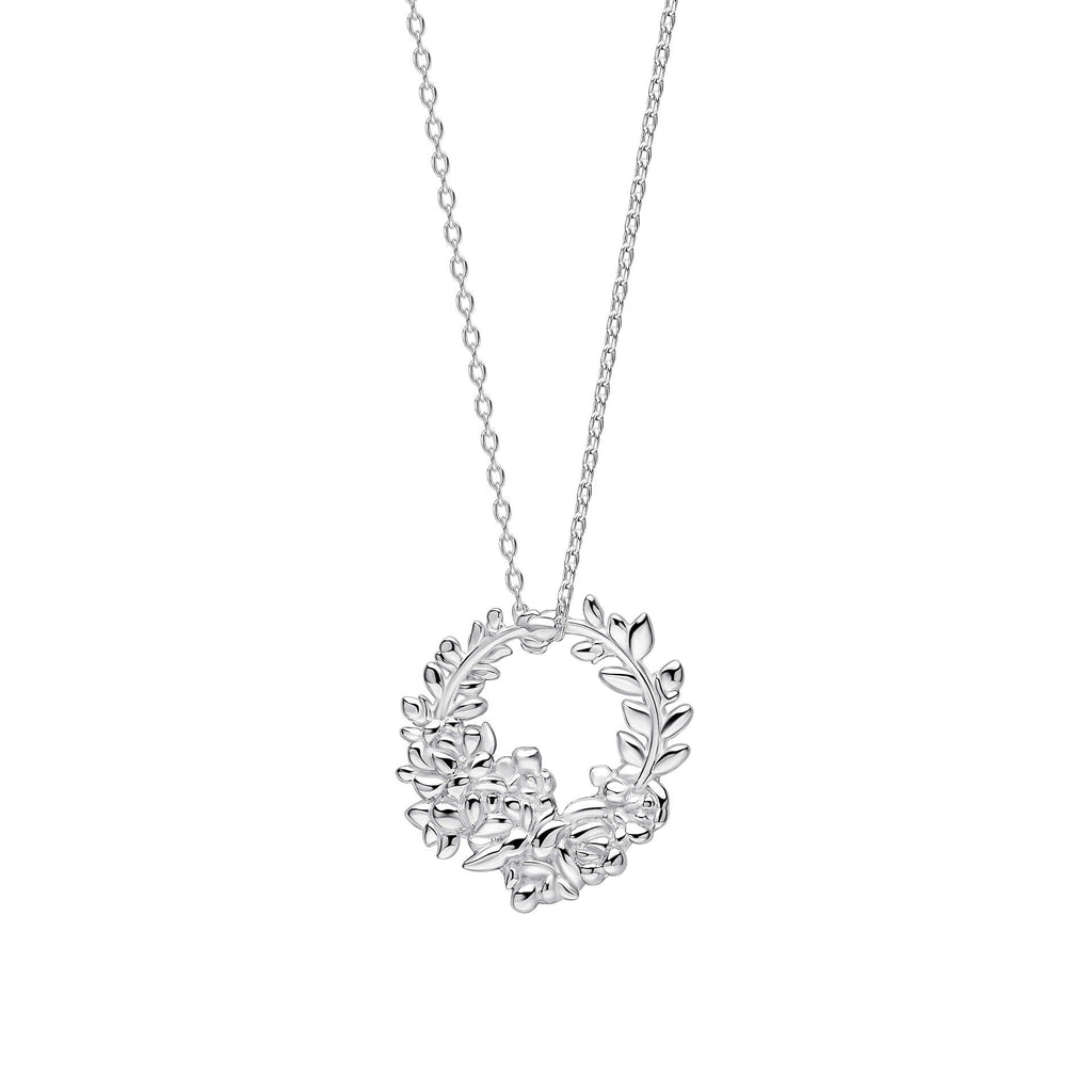 Laura Ashley Silver Cathedine Necklace