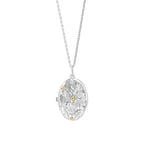 Laura Ashley Silver Broadoak Locket Necklace