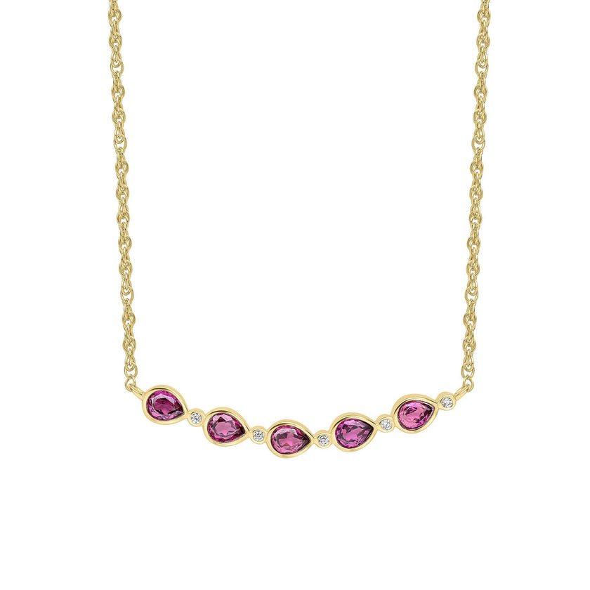 Laura Ashley Silver Thornage Flowers Necklace