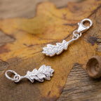 Oak Leaf Silver Charm