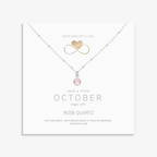 Rose Quartz Birthstone Necklace