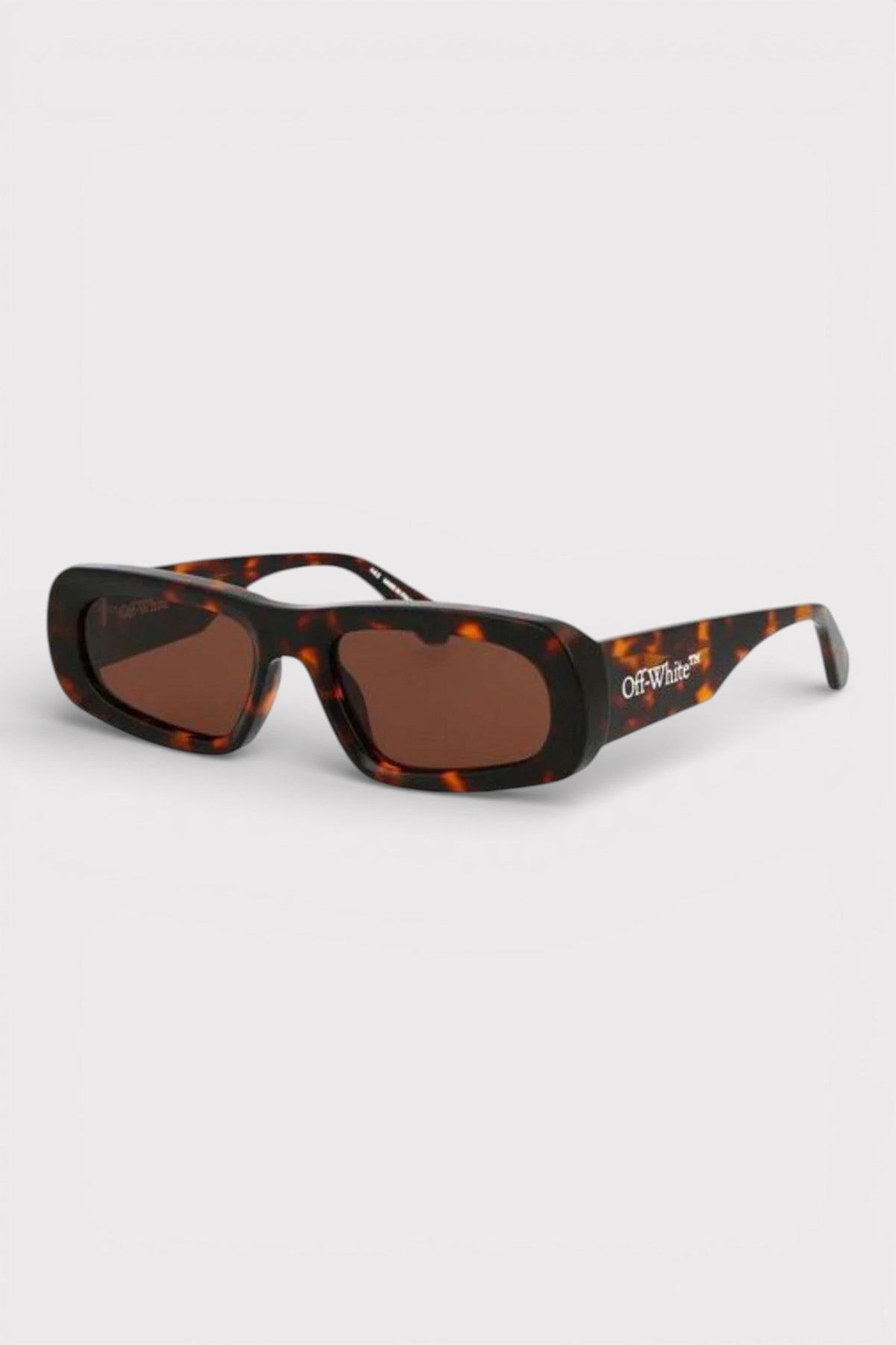 Off-White Austin solbriller Havana brun