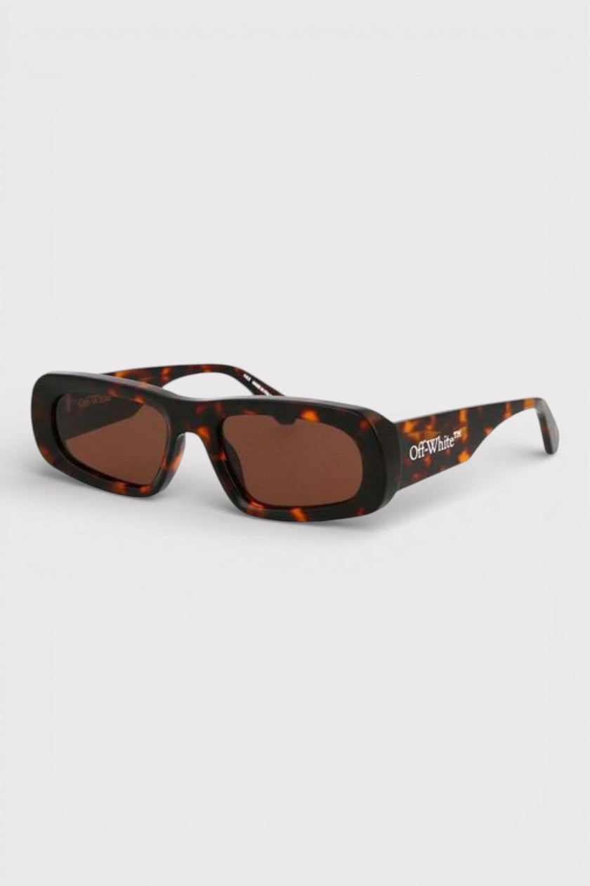 Off-White Austin solbriller Havana brun