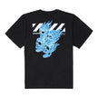 OFF-WHITE Skeleton Print Short Sleeve Oversized