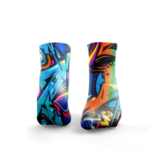 Calcetines con grafiti