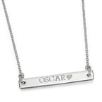 Beginnings ID Bar Necklace