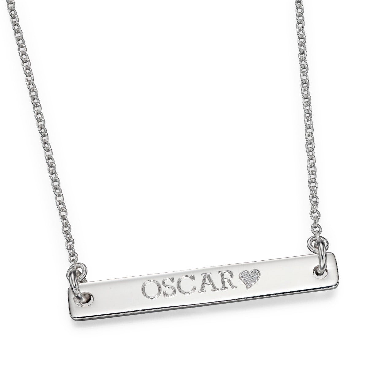 Beginnings ID Bar Necklace