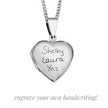 Beginnings Large Silver Heart Locket