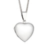 Beginnings Large Silver Heart Locket