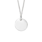 Beginnings 11mm Round Tag Pendant