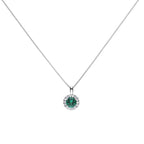 Diamonfire Round Colour Pave Pendant