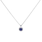 Diamonfire Round Colour Pave Pendant