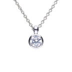 Diamonfire Bezel Set Carat Pendant