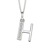 Beginnings Initial Pendant with CZ