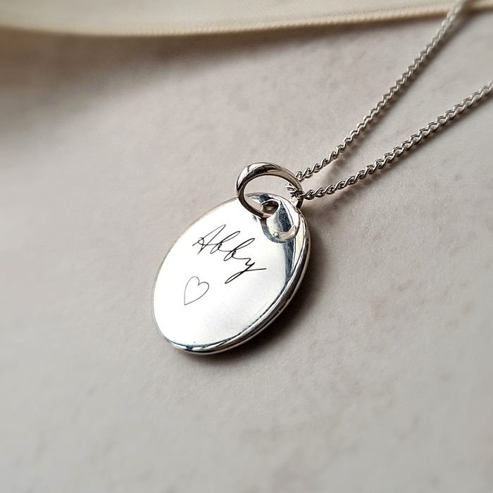 Beginnings 12mm Round Tag Pendant