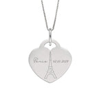 Beginnings Engravable Heart Pendant