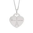 Beginnings Engravable Heart Pendant