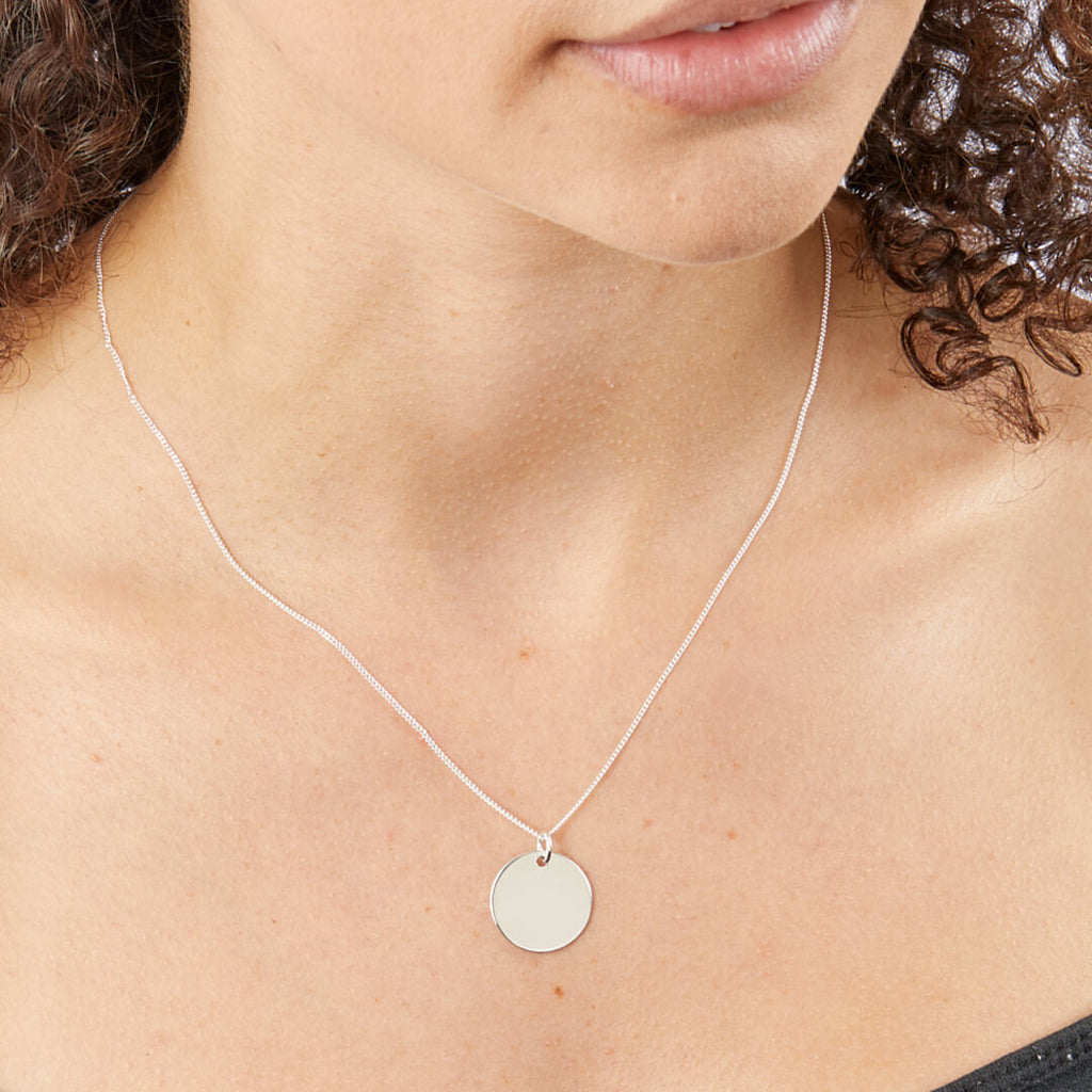 Beginnings Large 18mm Disc Pendant