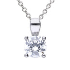 Diamonfire Four Claw Carat Pendant