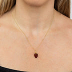 Beginnings Chalcedony Birthstone Pendant