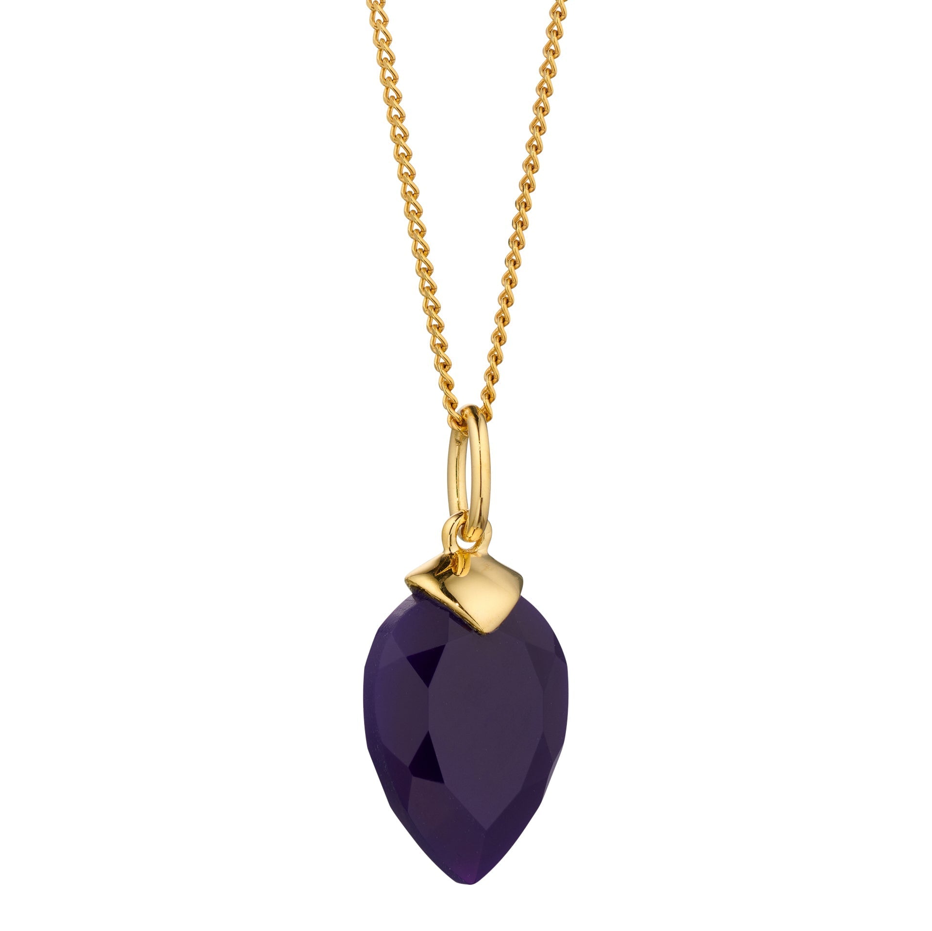 Beginnings Chalcedony Birthstone Pendant