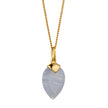 Beginnings Chalcedony Birthstone Pendant