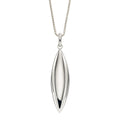 Beginnings Navette Shaped Drop Pendant