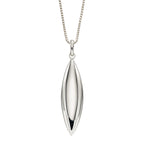 Beginnings Navette Shaped Drop Pendant
