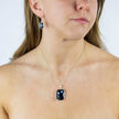 Beginnings Elongated Octagon Crystal Drop Earrings