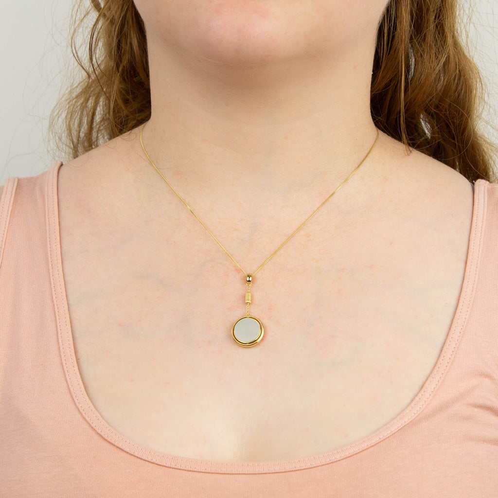 Beginnings Spinning Comfort Medallion Pendant