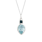 Beginnings Iris Petal Drop Pendant