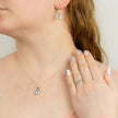 Beginnings Iris Petal Drop Earrings