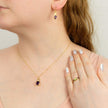 Beginnings Iris Petal Drop Earrings