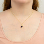 Beginnings Iris Petal Drop Pendant