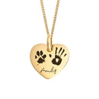 Beginnings Heart Tag Pendant