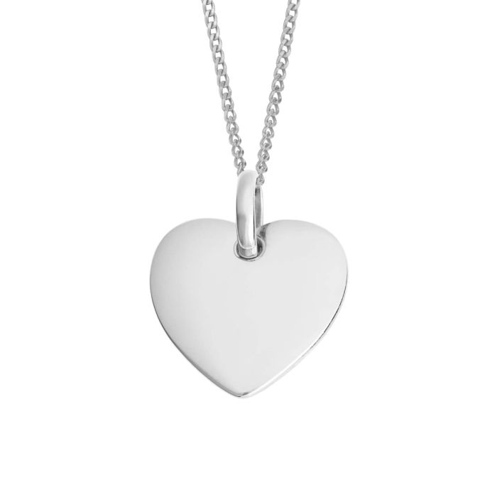 Beginnings Heart Tag Pendant