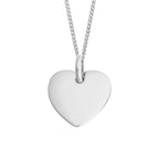 Beginnings Heart Tag Pendant