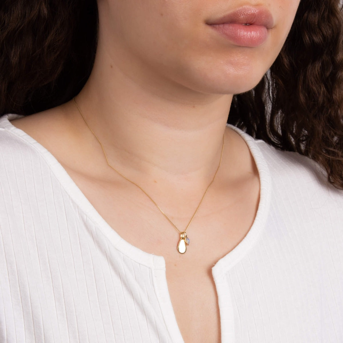 Beginnings Semi-Precious Birthstone Necklace