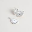 Beginnings Oval Locket Pendant with Starburst Cubic Zirconia